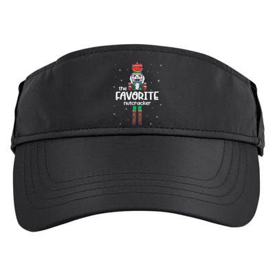 Favorite Nutcracker Family Matching Funny Pajama Adult Drive Performance Visor