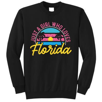 Floridian Native Florida Just A Who Loves Florida Sweatshirt