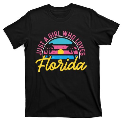 Floridian Native Florida Just A Who Loves Florida T-Shirt