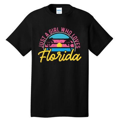 Floridian Native Florida Just A Who Loves Florida Tall T-Shirt