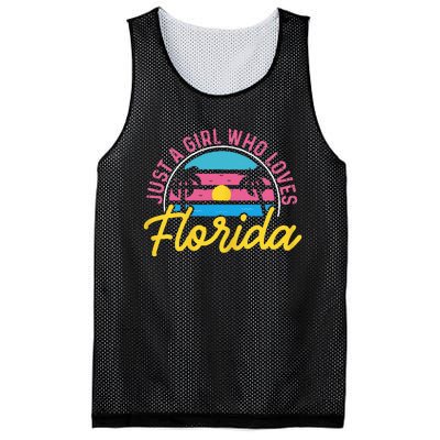 Floridian Native Florida Just A Who Loves Florida Mesh Reversible Basketball Jersey Tank