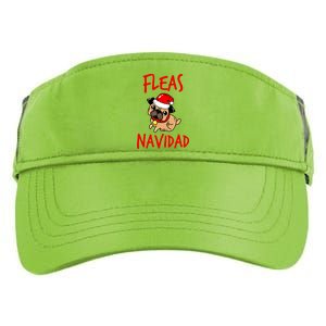 Fleas Navidad Funny Pug Christmas Gift Funny Gift Adult Drive Performance Visor