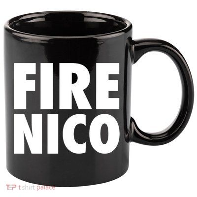 Fire Nico  11oz C Handle Ceramic Mug