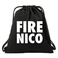Fire Nico  Drawstring Bag