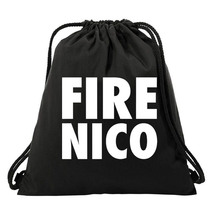 Fire Nico  Drawstring Bag
