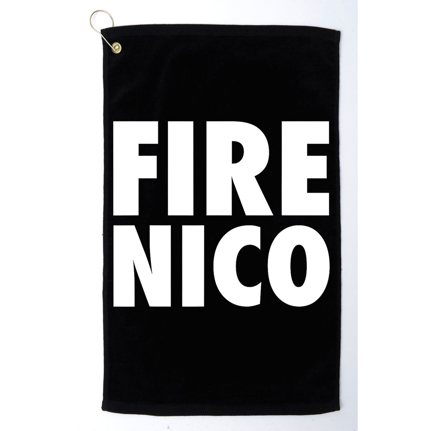 Fire Nico  Golf Towel