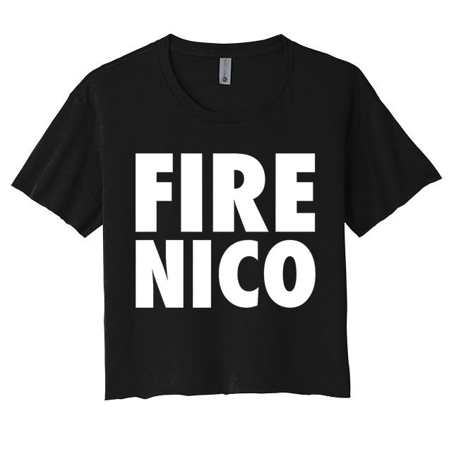 Fire Nico  Women's Crop Top Tee