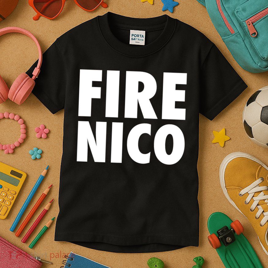 Fire Nico  Kids T-Shirt