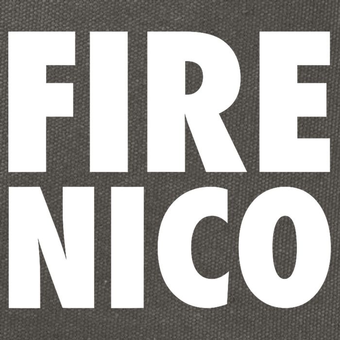 Fire Nico  Cotton Canvas Backpack