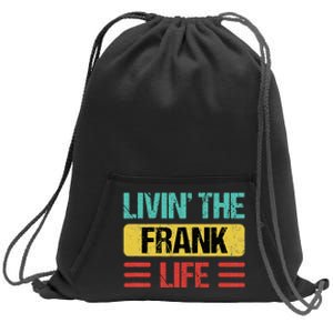 Frank Name Sweatshirt Cinch Pack Bag