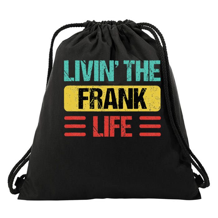 Frank Name Drawstring Bag