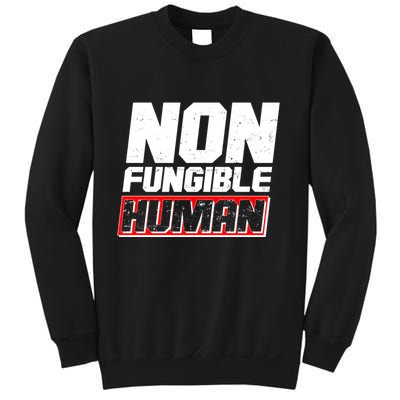 Funny Non Fungible Human NFT Sweatshirt