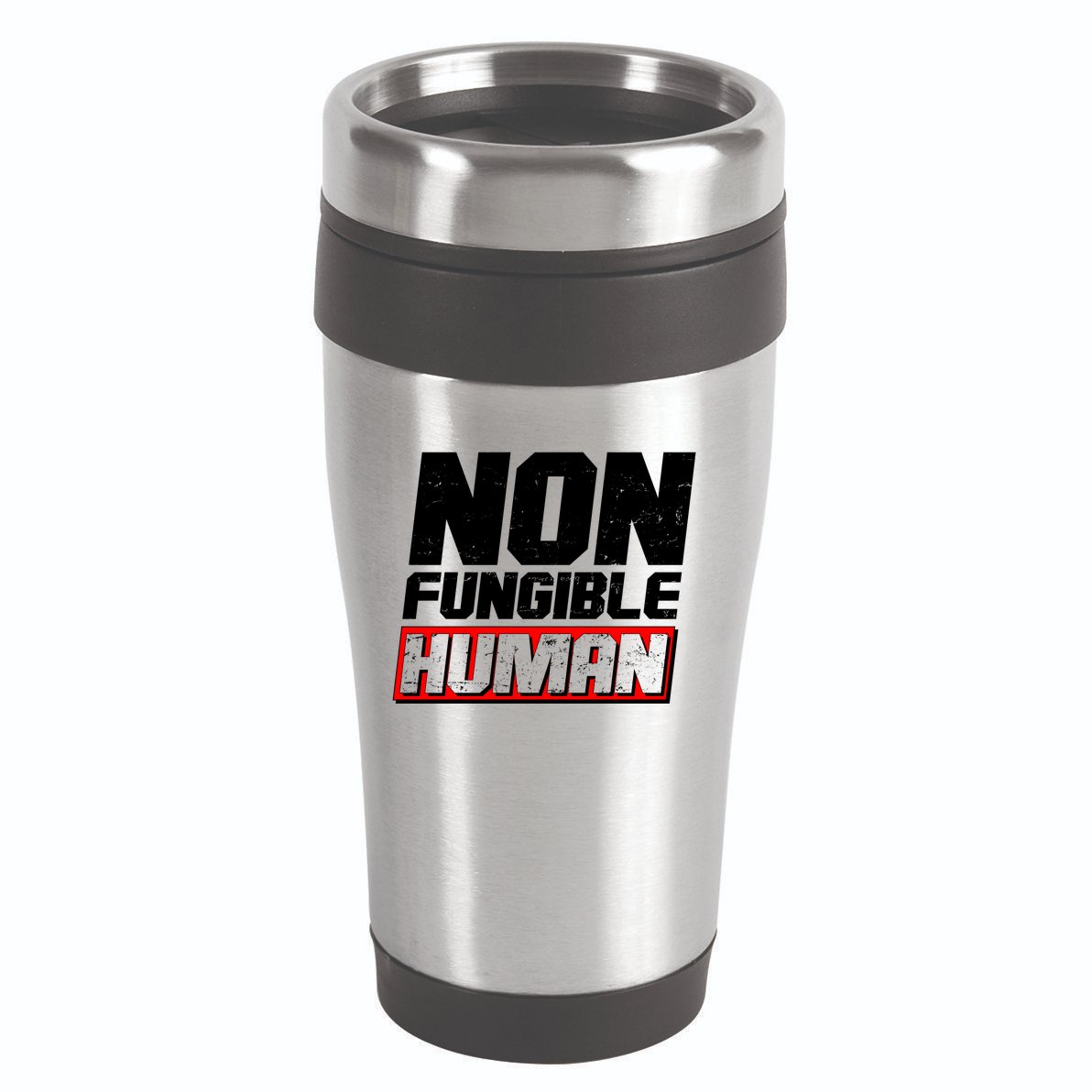 Funny Non Fungible Human NFT 16oz Travel Tumbler