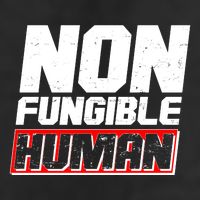 Funny Non Fungible Human NFT 25L Jumbo Tote