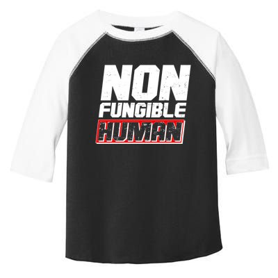 Funny Non Fungible Human NFT Toddler Fine Jersey T-Shirt