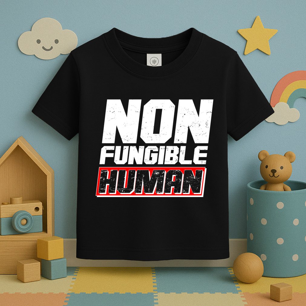 Funny Non Fungible Human NFT Toddler T-Shirt