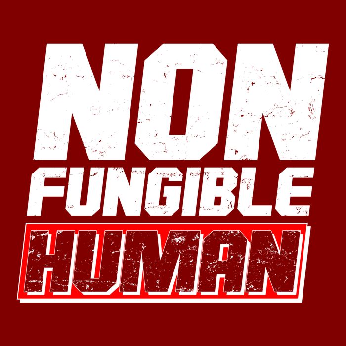 Funny Non Fungible Human NFT Cooling Performance Crew T-Shirt
