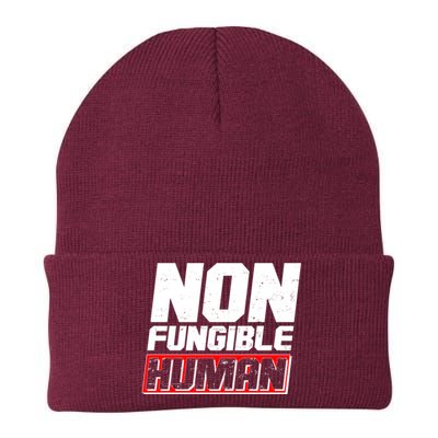 Funny Non Fungible Human NFT Knit Cap Winter Beanie