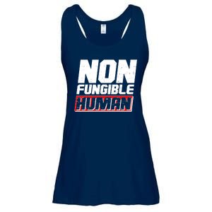 Funny Non Fungible Human NFT Ladies Essential Flowy Tank