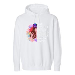 Funny Not Fragile Like A Flower Fragile Like A Bomb Gift Garment-Dyed Fleece Hoodie