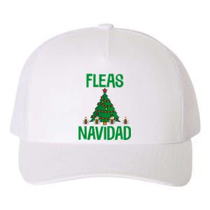 Fleas Navidad Funny Flea Santa Hat Xmas Tree Holiday Humor Yupoong Adult 5-Panel Trucker Hat