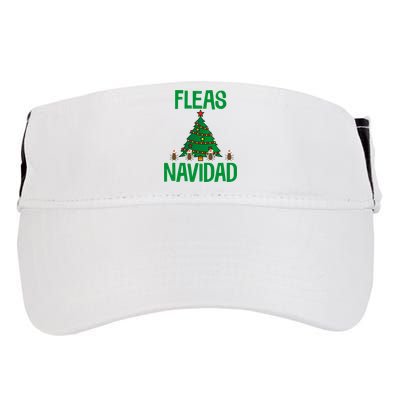 Fleas Navidad Funny Flea Santa Hat Xmas Tree Holiday Humor Adult Drive Performance Visor