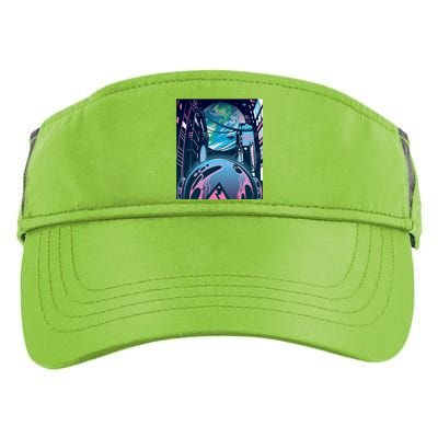 Futuristic Neon Future Adult Drive Performance Visor