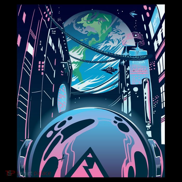 Futuristic Neon Future Impact Tech Backpack