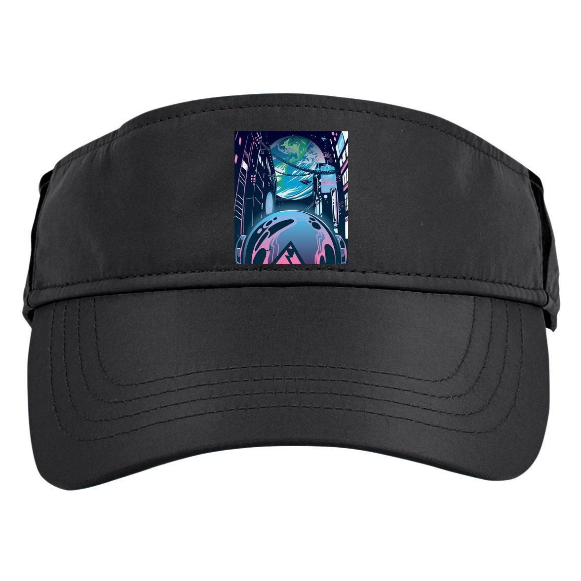 Futuristic Neon Future Adult Drive Performance Visor