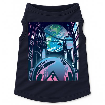 Futuristic Neon Future Doggie Tank