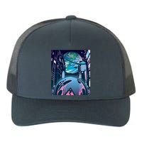 Futuristic Neon Future Yupoong Adult 5-Panel Trucker Hat