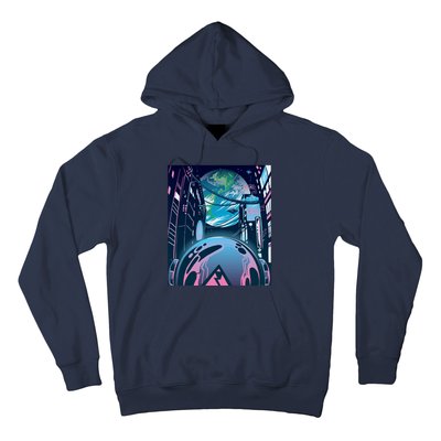 Futuristic Neon Future Hoodie