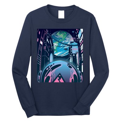 Futuristic Neon Future Long Sleeve Shirt