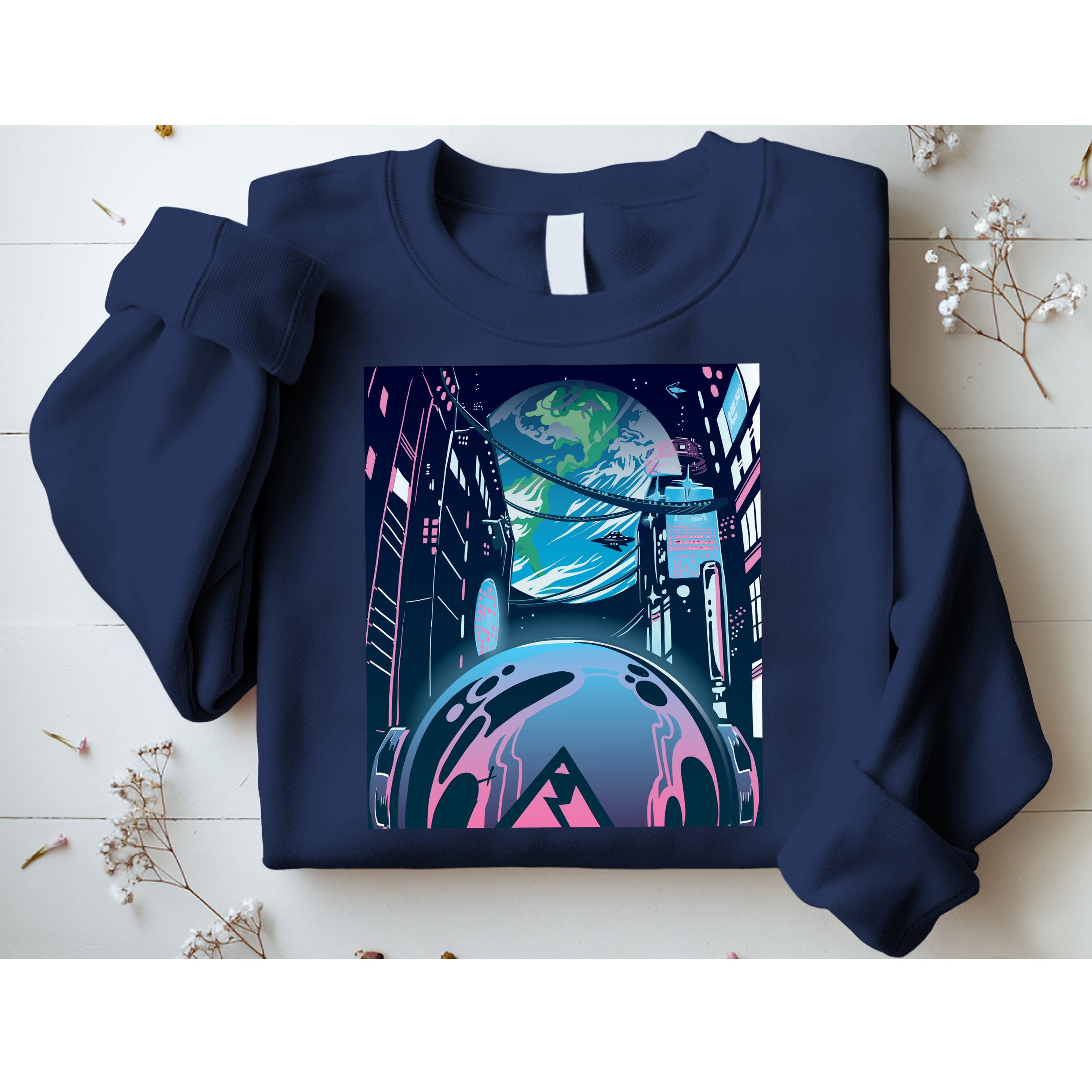 Futuristic Neon Future Sweatshirt