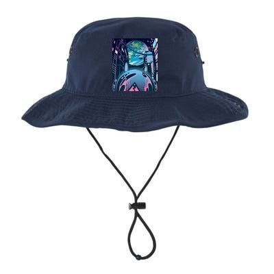 Futuristic Neon Future Bucket Hat