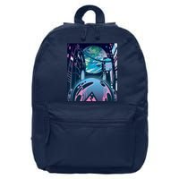 Futuristic Neon Future 16 in Basic Backpack