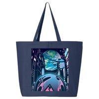 Futuristic Neon Future 25L Jumbo Tote