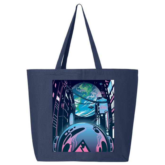 Futuristic Neon Future 25L Jumbo Tote