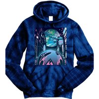 Futuristic Neon Future Tie Dye Hoodie