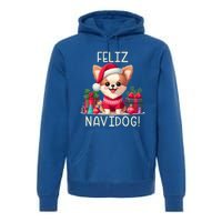 Feliz Navidog Funny Chihuahua Christmas Gift Premium Hoodie