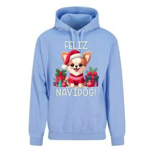 Feliz Navidog Funny Chihuahua Christmas Gift Unisex Surf Hoodie