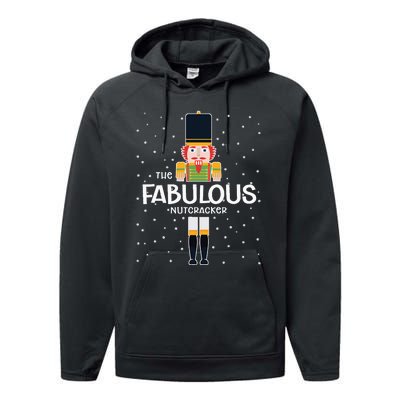 Fabulous Nutcracker Family Matching Funny Gift Pajama Performance Fleece Hoodie