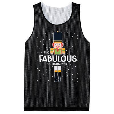 Fabulous Nutcracker Family Matching Funny Gift Pajama Mesh Reversible Basketball Jersey Tank