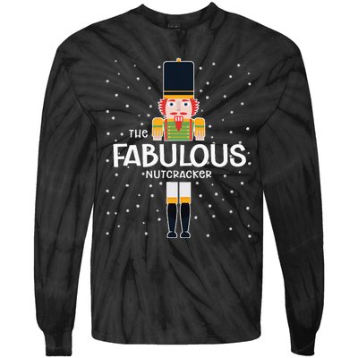 Fabulous Nutcracker Family Matching Funny Gift Pajama Tie-Dye Long Sleeve Shirt