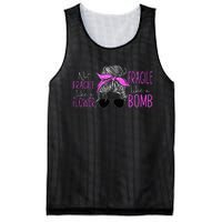 Feminist Not Fragile Like A Flower Fragile Like A Bomb Mesh Reversible Basketball Jersey Tank