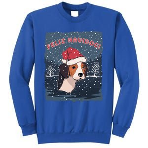 Feliz Navidog Funny Beagle Christmas Gift Sweatshirt