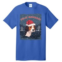 Feliz Navidog Funny Beagle Christmas Gift Tall T-Shirt