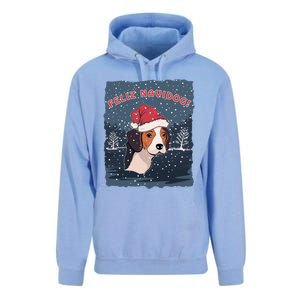 Feliz Navidog Funny Beagle Christmas Gift Unisex Surf Hoodie