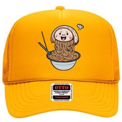 Funny Noodle High Crown Mesh Back Trucker Hat