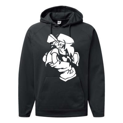 Friday Night Funkin Lowkey Boyfriend Performance Fleece Hoodie